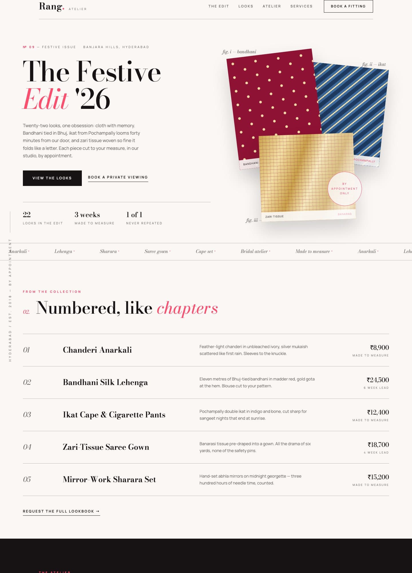 Rang Boutique — live website